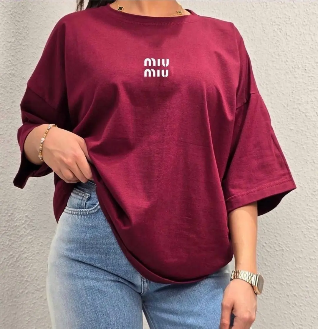 تیشرت باکسی mlu mlu | فروشگاه الاستایل