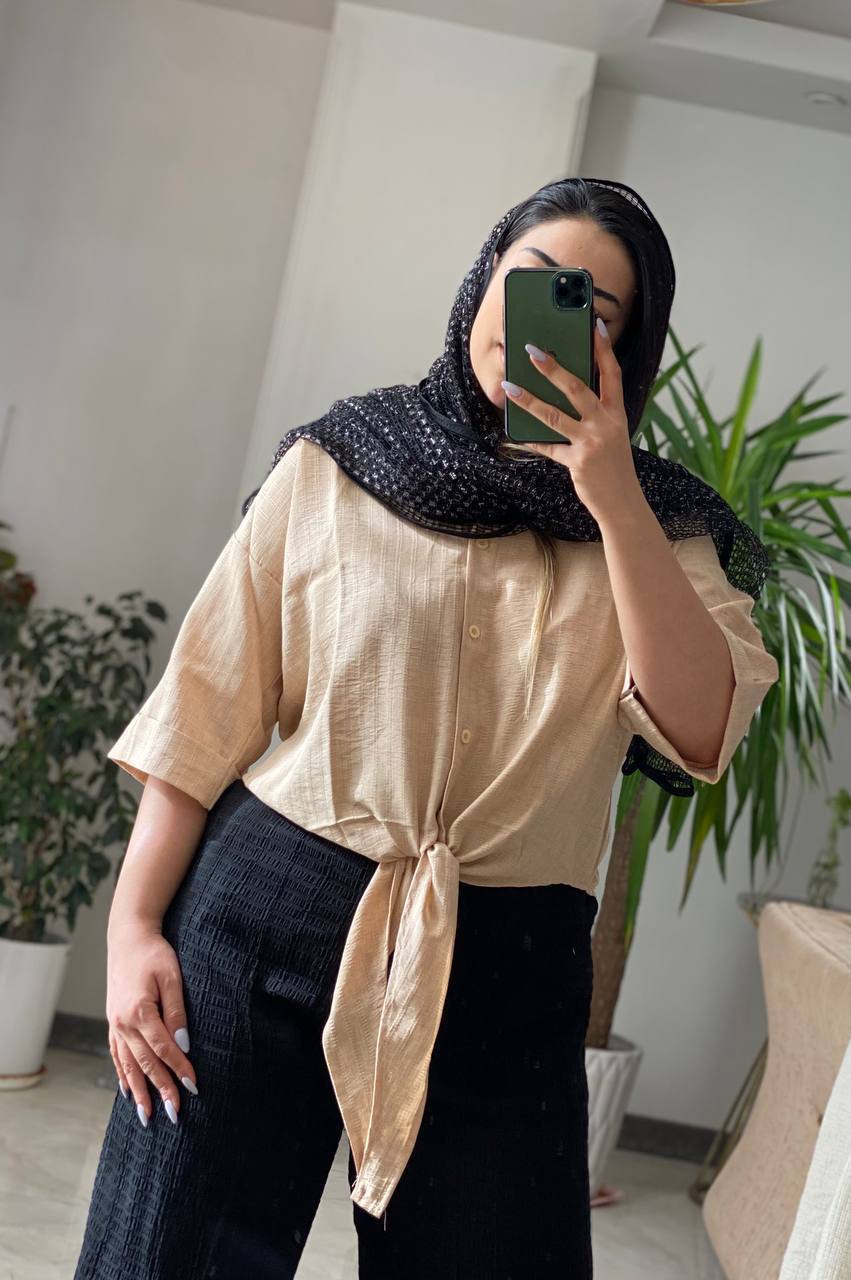 شومیز گره ای صوفیا | فروشگاه الاستایل