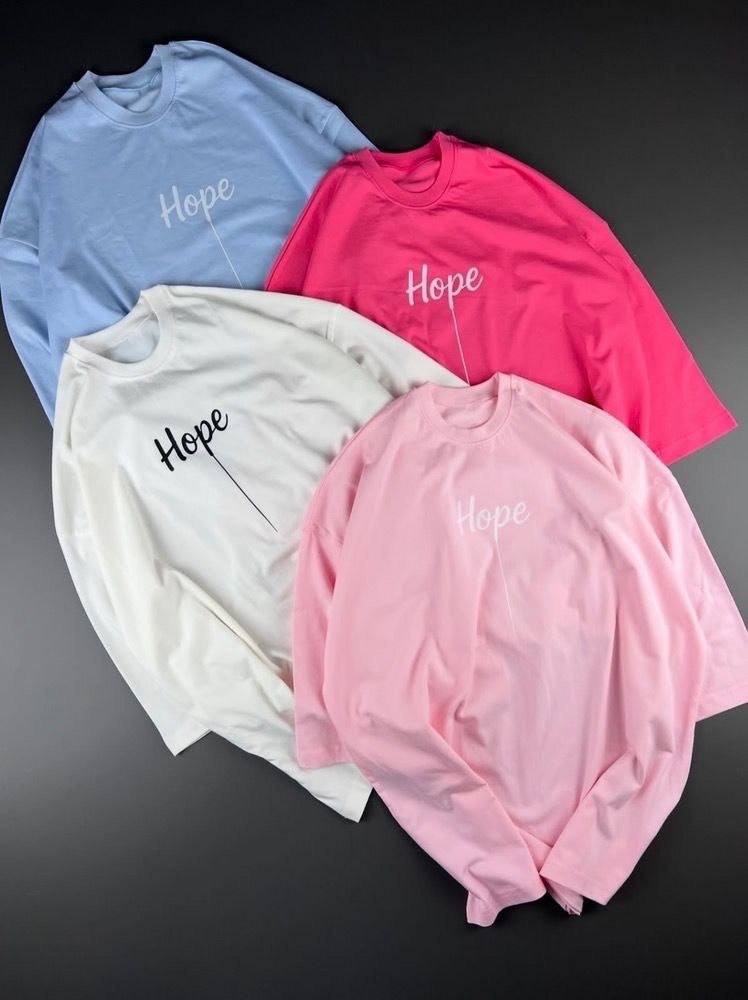 تیشرت باکسی hope | فروشگاه الاستایل